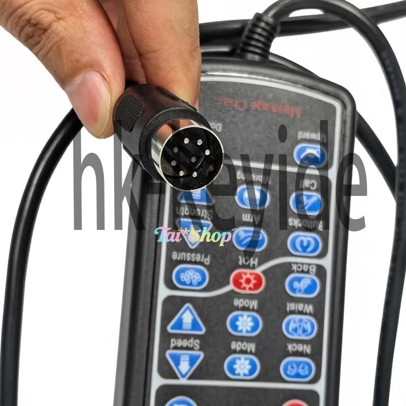 1PCS 8-Push Massage Chair Remote Control 6806 Upper Control ASSY 989 8Pin