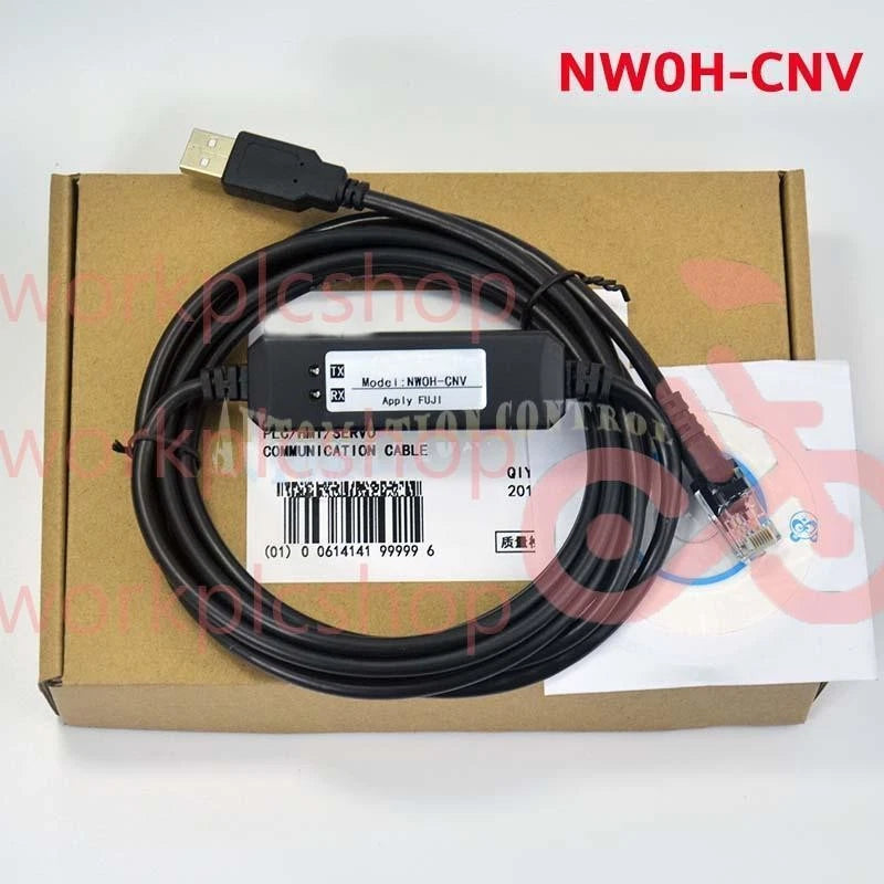 1PC NW0H-CNV For FUJI RYC/W/SMART/ALPHA5 Servo Debugging Cable Data line 3m