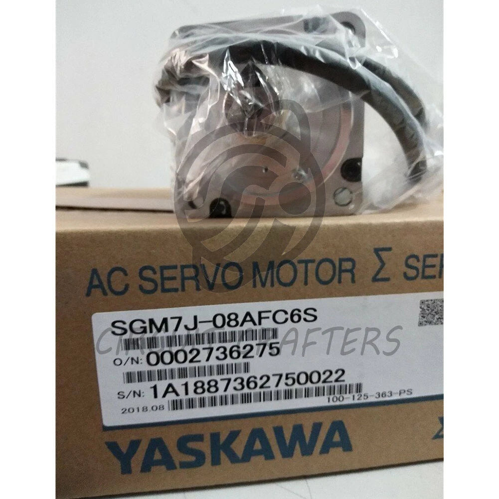 1PCS Yaskawa SGM7J-08AFC6S AC Servo Motor SGM7J08AFC6S
