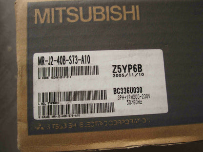 1PC MITSUBISHI AC SERVO DRIVER MR-J2-40B-S73-A10