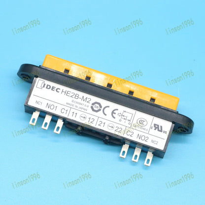 1PCS Robot Enable Switch Module IDEC HE2B-M2 Industrial Controller with 4-20MA Input Output - IDECCUBE
