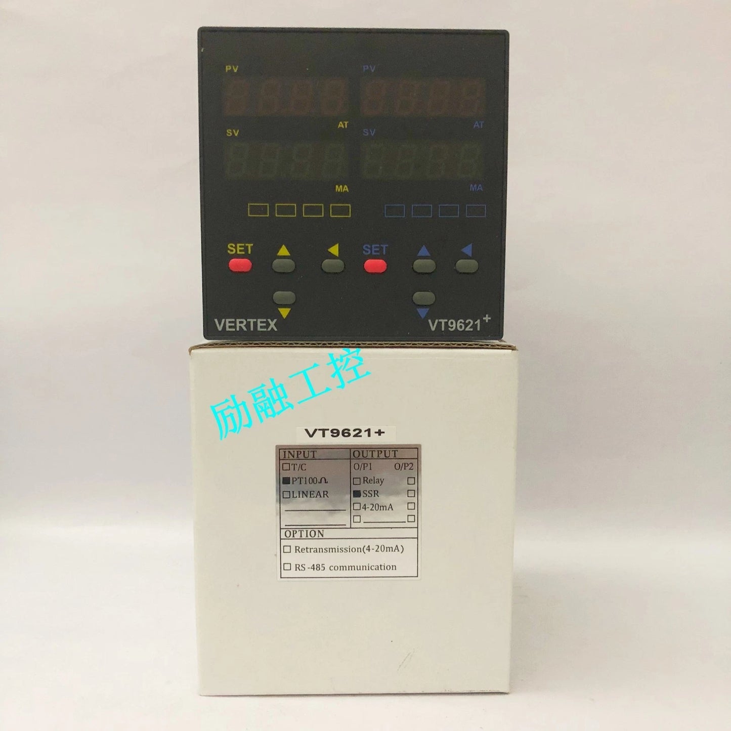 1pcs VERTEX VT9621 thermostat dual-loop microcomputer