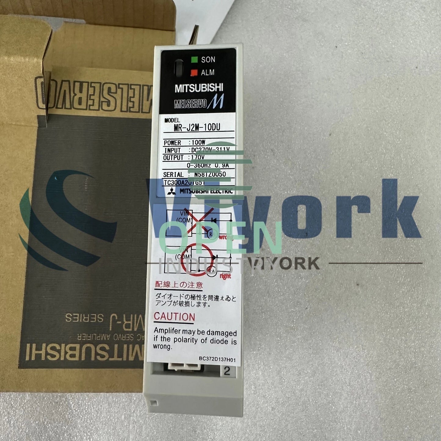 1PCS Mitsubishi MR-J2M-10DU SERVO AMPLIFIER