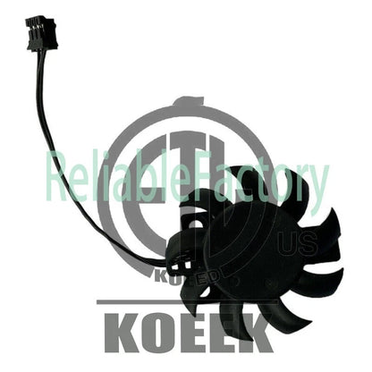 T124010SL(2) DC12V 0.10A 3-wire Cooling Fan 27x27x14mm