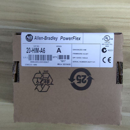 Allen Bradley 20-HIM-A6 PoweFlex Enhanced HIM FW V2.007 12VFC New - ALLEN BRADLEY