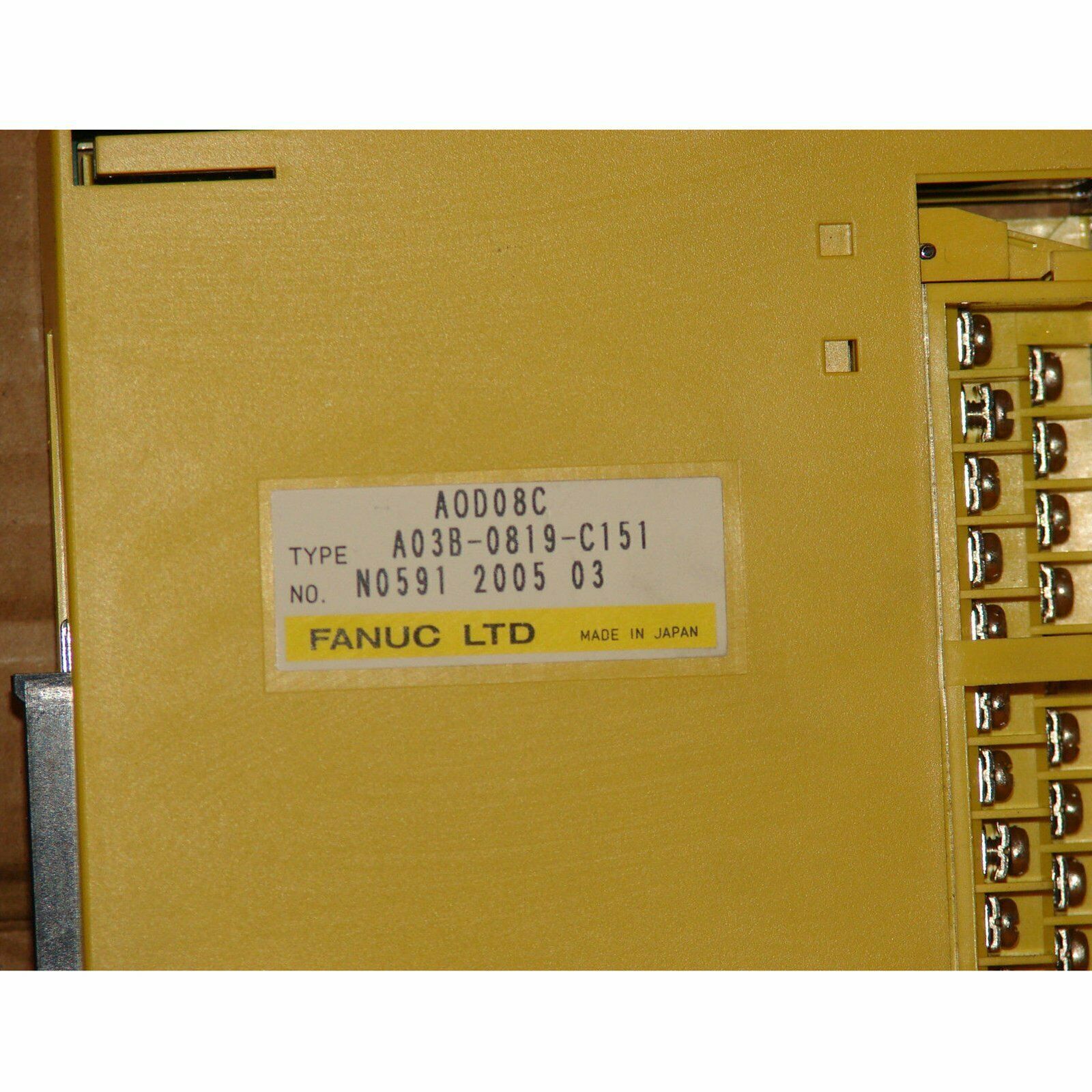Used Fanuc A03B-0819-C151 Module – Tested in Good Condition - FANUC