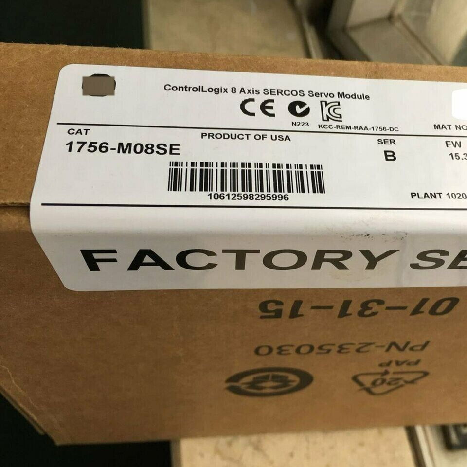ControlLogix 8-Axis Sercos Interface Module AB 1756-M08SE - CONTROLLOGIX