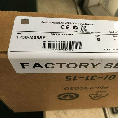 ControlLogix 8-Axis Sercos Interface Module AB 1756-M08SE - CONTROLLOGIX