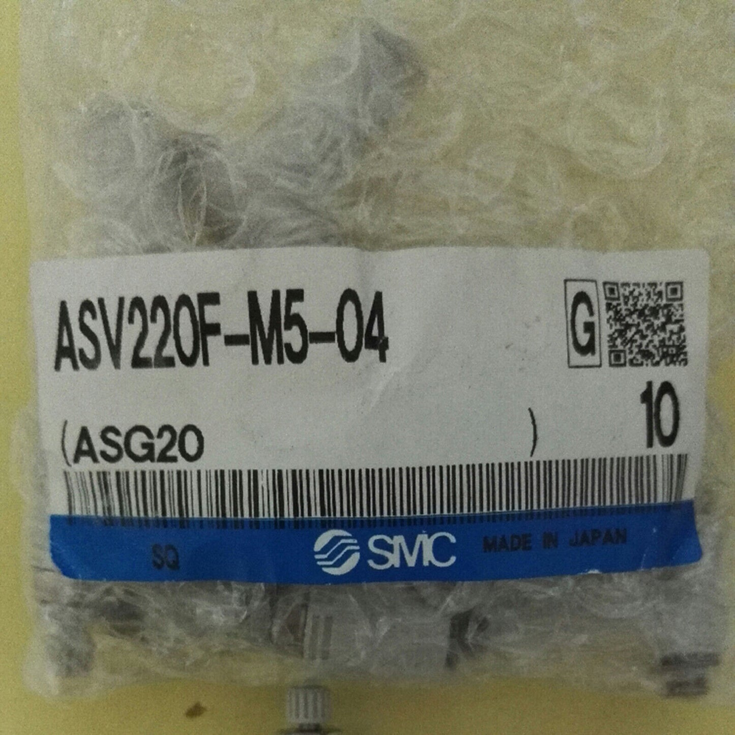 SMC ASV220F-M5-04 Exhaust Valve Set 10-Piece SHIP - SMC