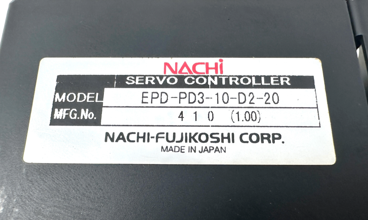 used Nachi EPD-PD3-10-D2-20 Servo Controller