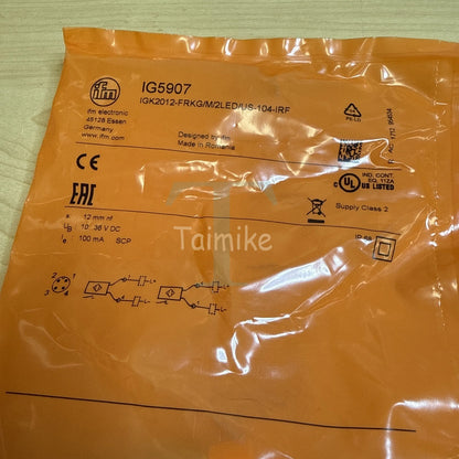 ! IFM IG5907 Proximity Sensor Switch IGK2012-FRKG/M/2LED/US-104-IRF