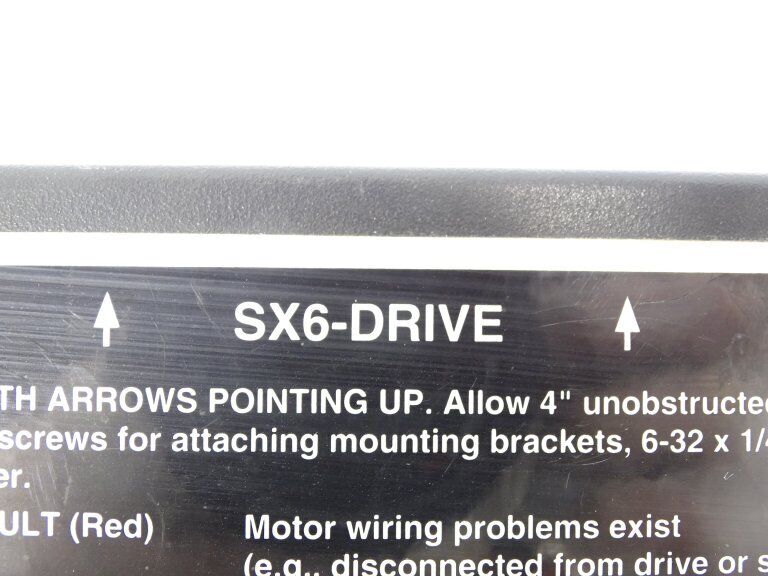 Parker SX6-Drive Servo Drive - PARKER