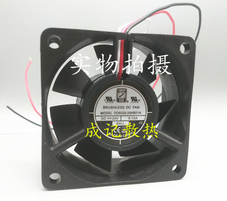 1pcs  ORION FAN OD6025-24HB01A DC24V 0.15A 60x25mm cooling fan