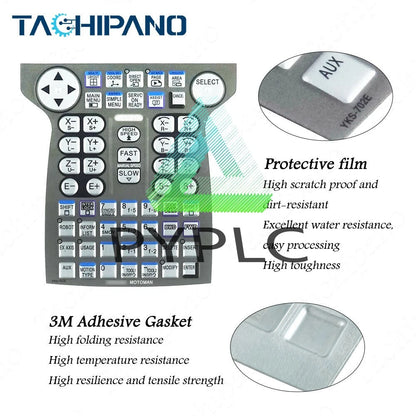 Plastic Case Cover for Yaskawa DX200 JZRCR-YPP21-1 Touch Screen + Overlay + LCD