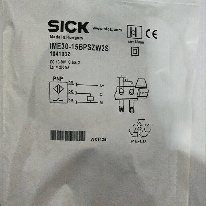 SICK Proximity Switch IME30-15BPSZW2S - SICK