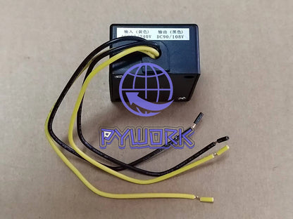 1PCS SUNSO P-03 1.6A AC200~240V DC90~108V Motor Brake Rectifier Module Device