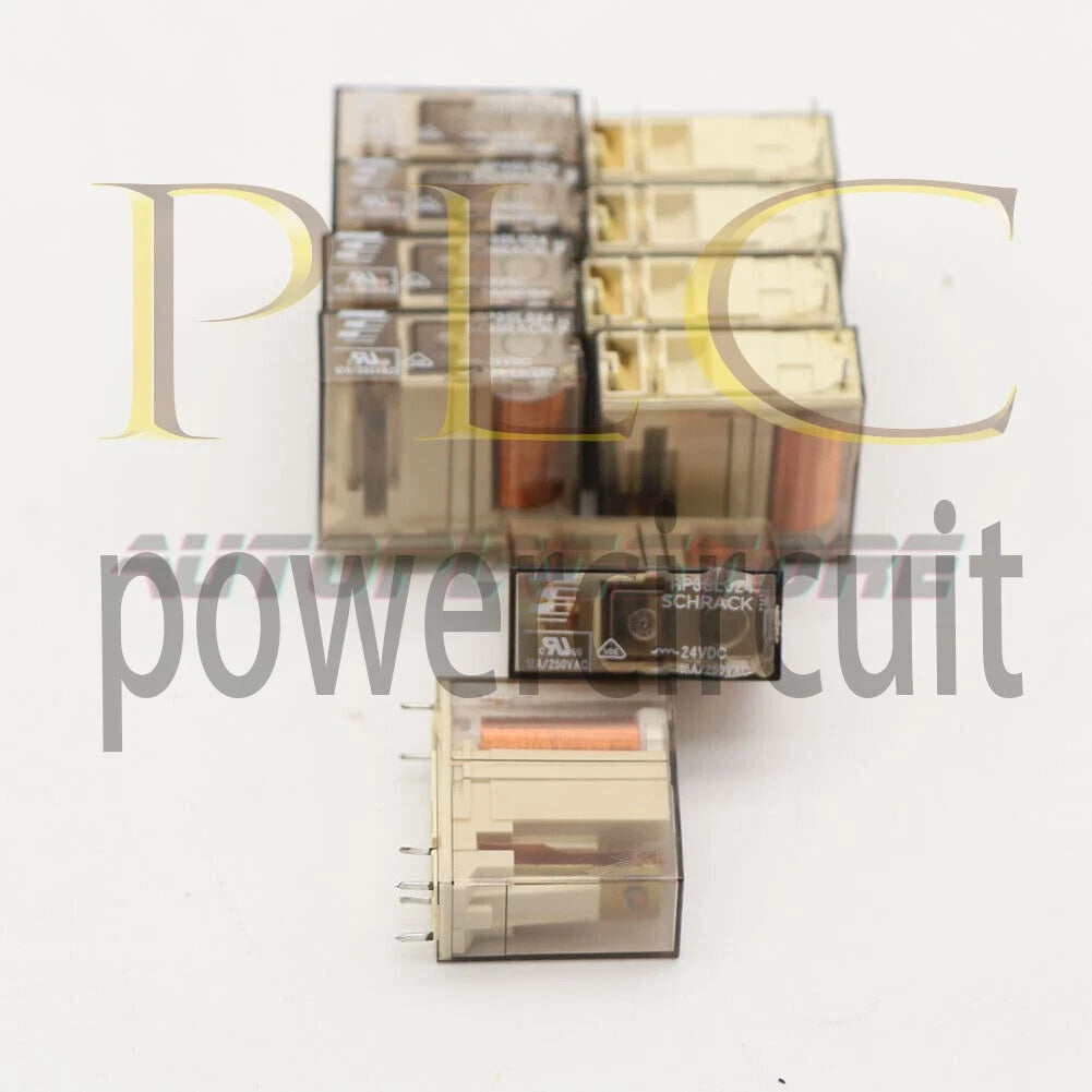 (10PCS) SCHRACK RP3SL024 24VDC Power Relay 6Pins
