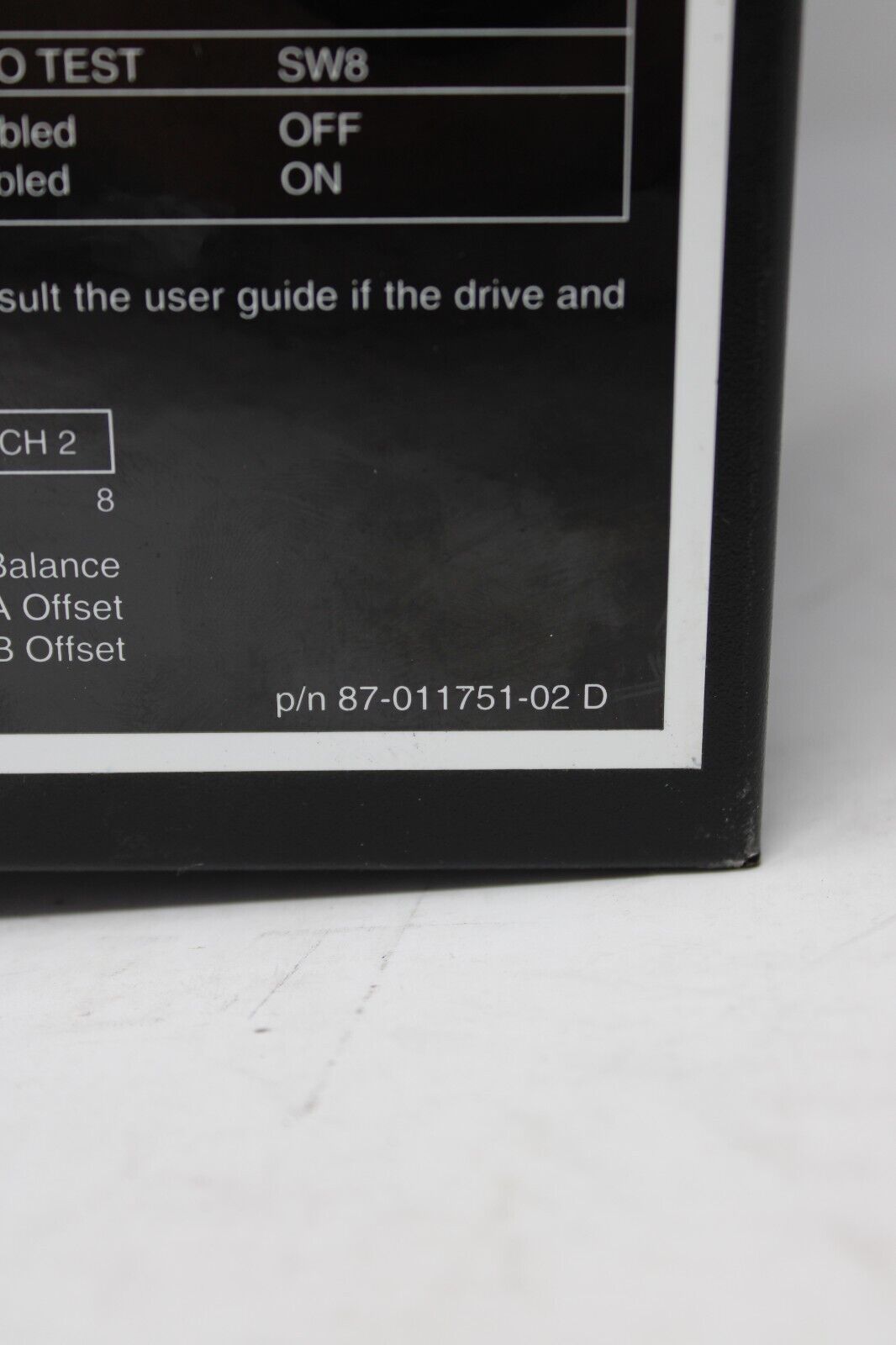 used Parker 87-011751-02 D SX6 Drive 8701175102D Indexer - PARKER AUTOMATION SOLUTIONS