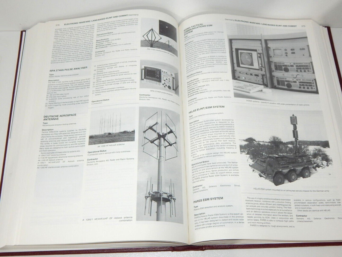 Jane's Radar and Electronic Warfare Systems 1994-95 Military Book - JANES