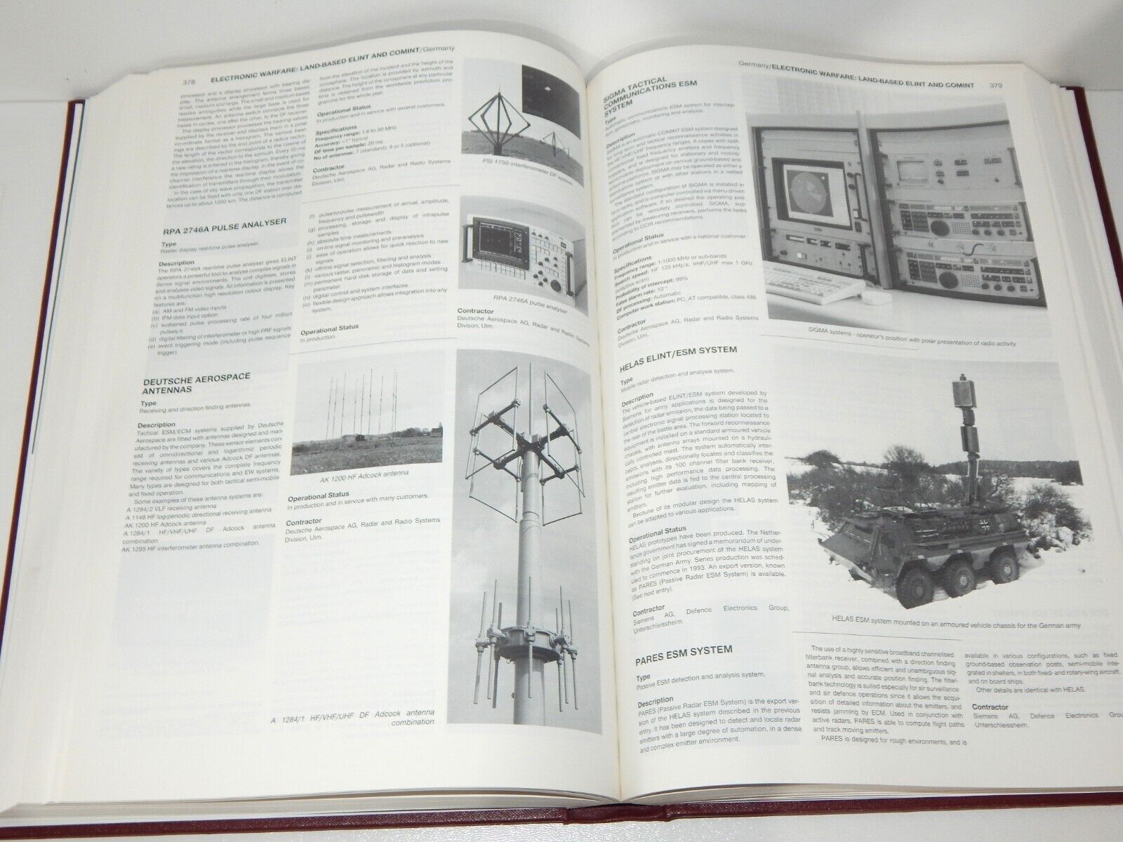 used Jane's Radar and Electronic Warfare Systems 1994-95 Military Book Military Book