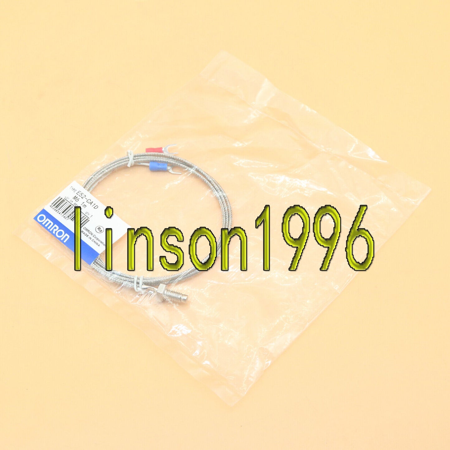 OMRON Temperature Sensor E52-CA1D M6 1M - OMRON