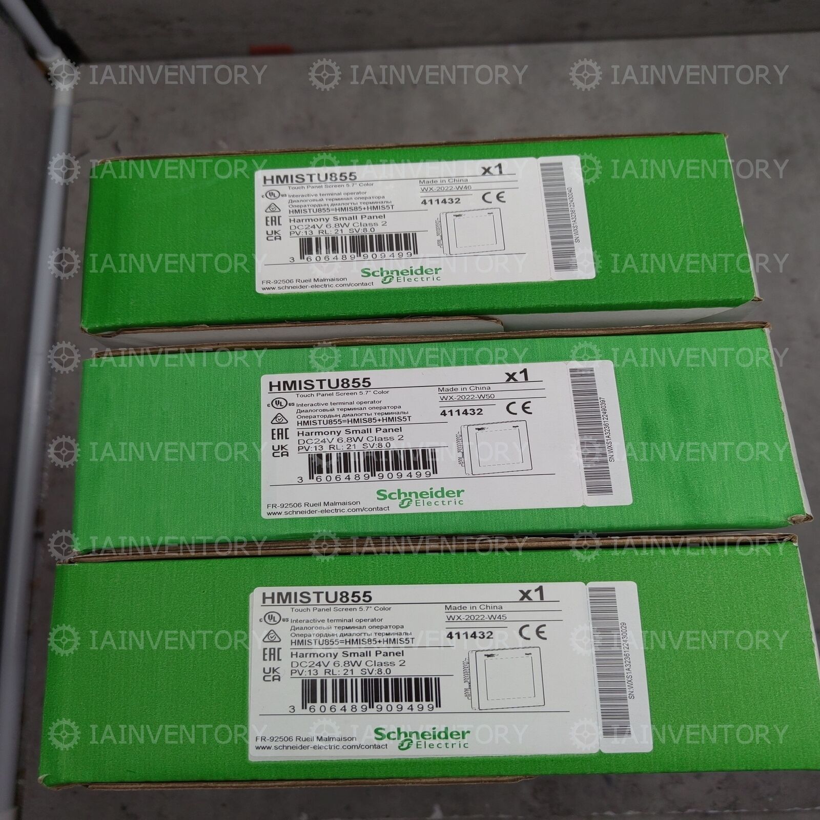 HMISTU855 Schneider Schneider Touch Screen Fast - SCHNEIDER