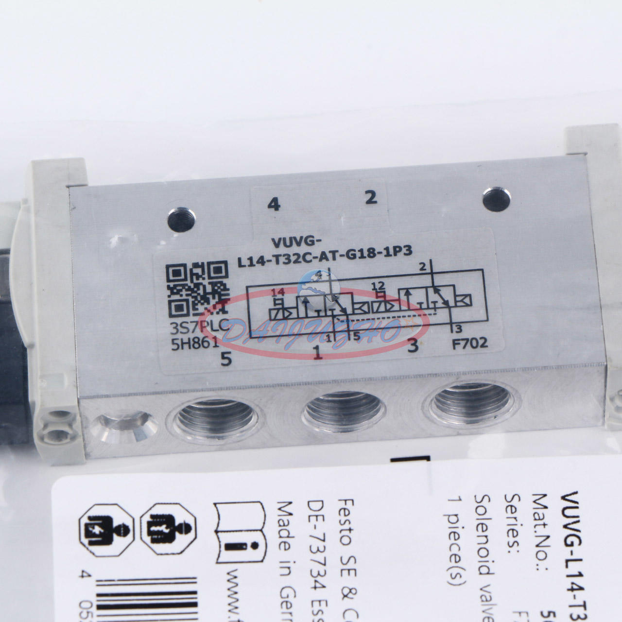 FESTO Solenoid Valve VUVG-L14-T32C-AT-G18-1P3 - FESTO