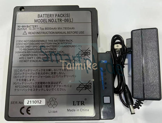 HTR-06 For FSM-50S 50R 17S Fusion Splicer Battery BTR-06+ Charger