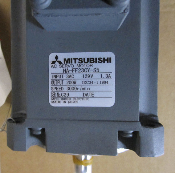 MITSUBISHI HA-FF23CY-S5 AC SERVO MOTOR HAFF23CYS5