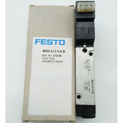 new FESTO MEH-5/2-5,0-B 173128 1PC Solenoid Valve - FESTO