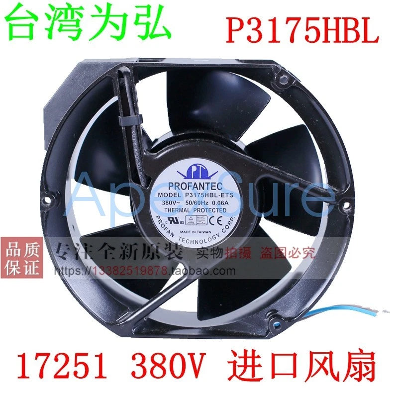 1PCS PROFANTEC P3175HBL-ETS AC380v 0.06A cooling fan