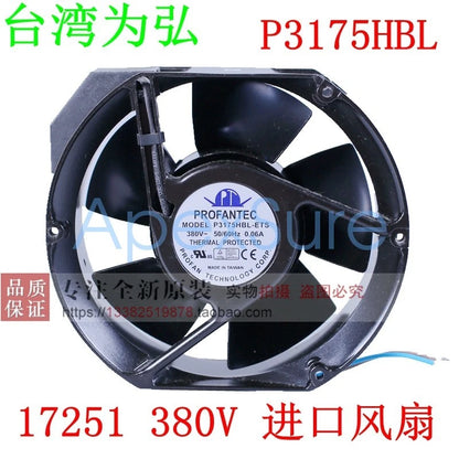 1PCS PROFANTEC P3175HBL-ETS AC380v 0.06A cooling fan