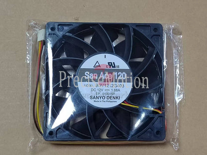 SANYO 9GV1212G403 12025 12V 1.68A 12CM high air volume cooling fan