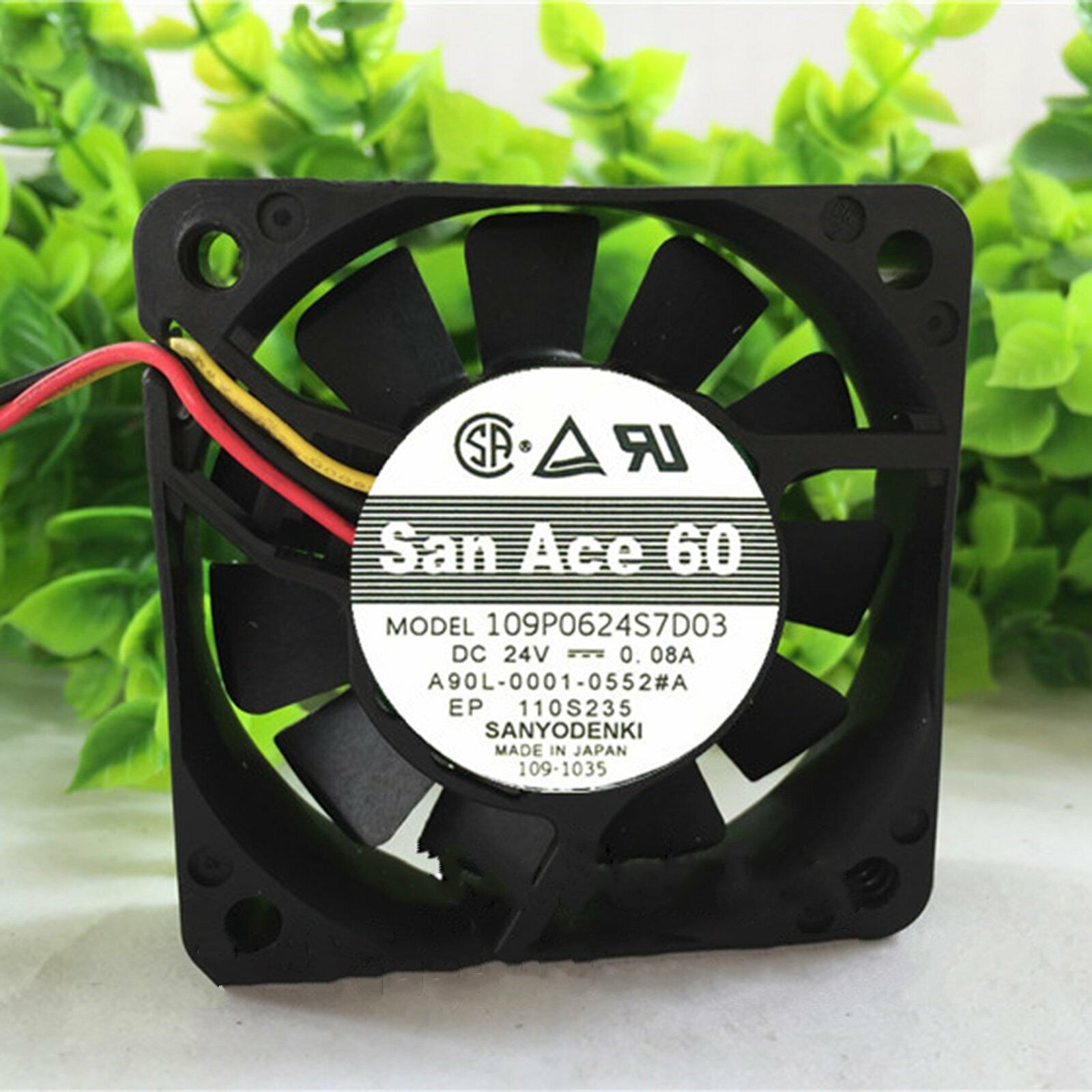 new 1PC  109P0624S7D03 For SANYO San Ace60 24V 0.08A cooling