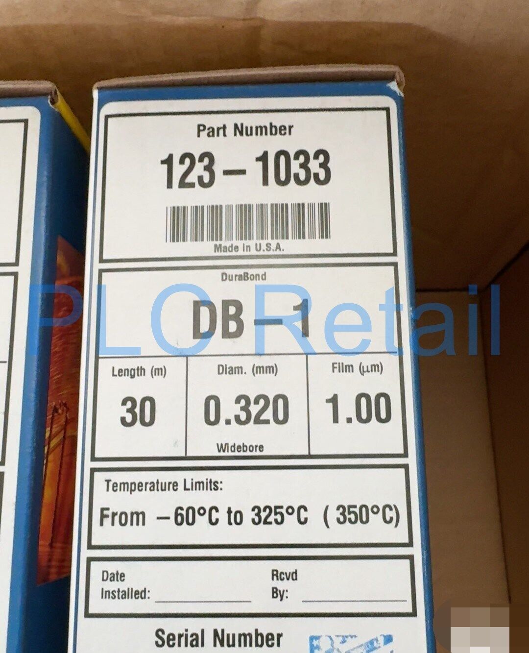 new 1PCS  Agilent chromatography column 123-1033  or