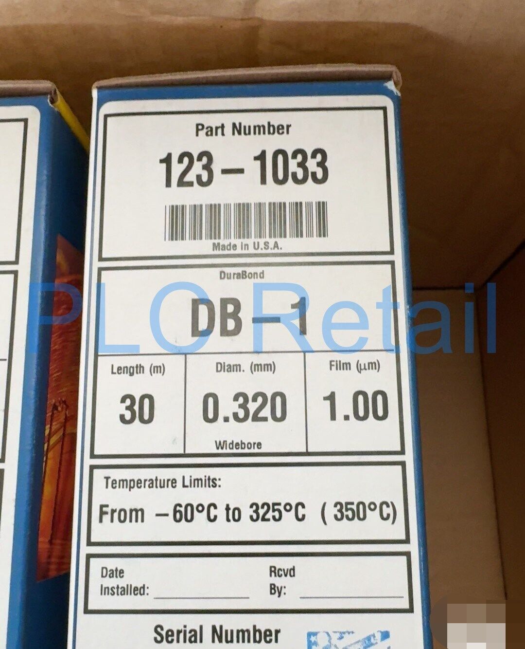 new 1PCS Agilent chromatography column 123-1033 or - AGILENT
