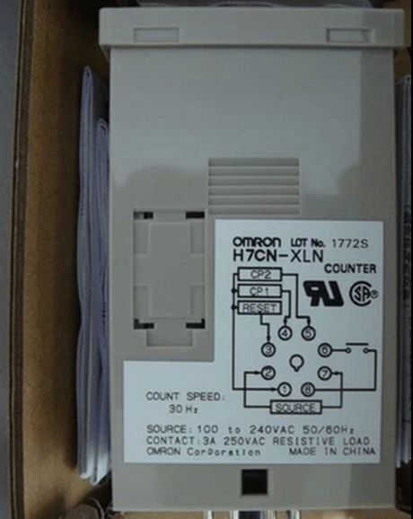 new One Omron H7CN-XLN Counter H7CNXLN AC100-240V In Box - OMRON