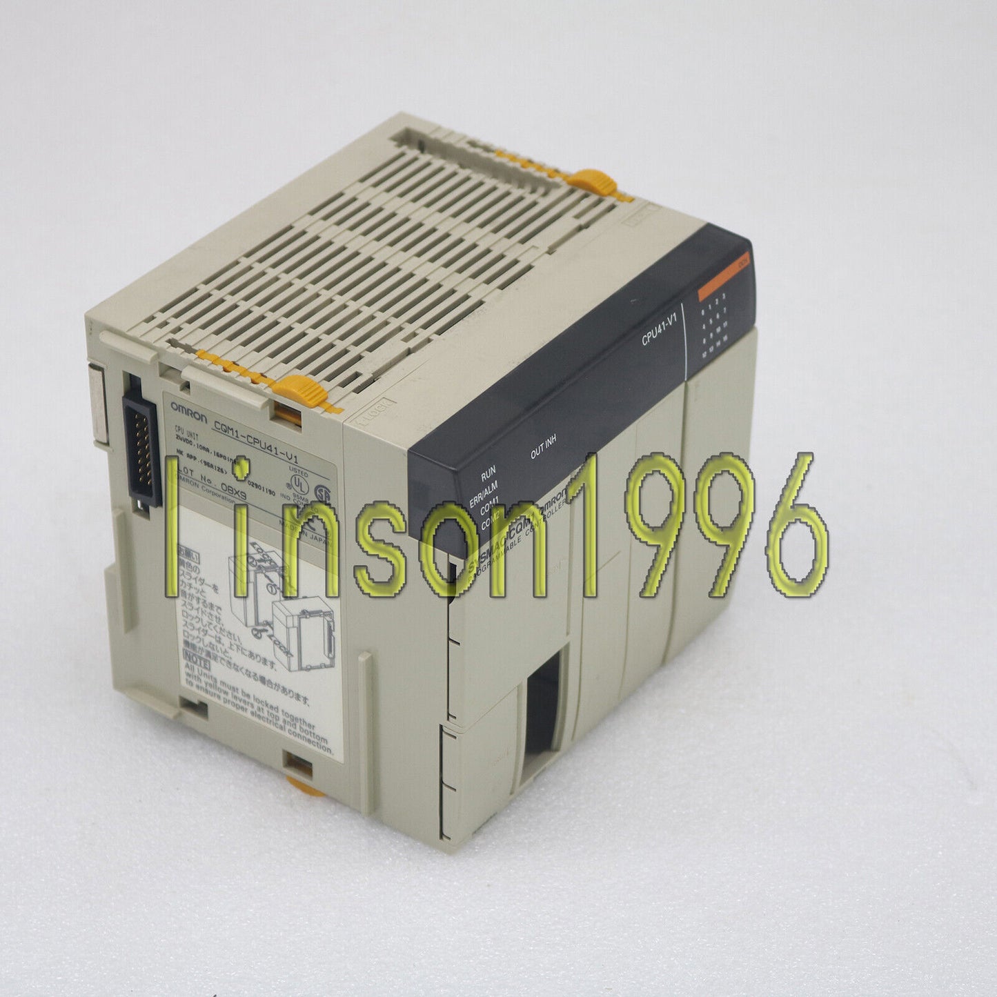 Used OMRON CQM1-CPU41-V1 Module, Tested in Good Condition - OMRON