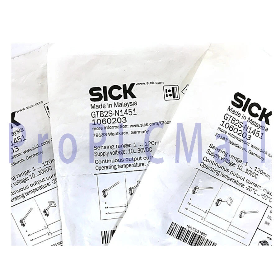 SICK GTB2S-N1451 Miniature Photoelectric Sensors NPN 1PCS