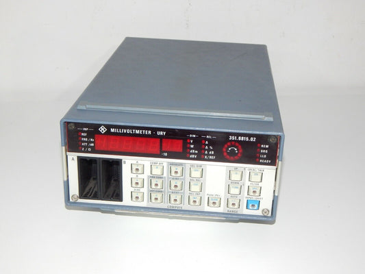 Rohde & Schwarz URY-B2 Millivoltmeter - ROHDE & SCHWARZ