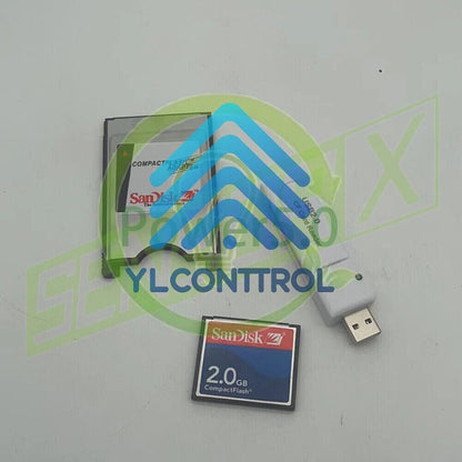 Reader FANUC 128MB/256/512/1G/2G CF Compact Flash Card+CF-PCMCIA Adapter+SSK~