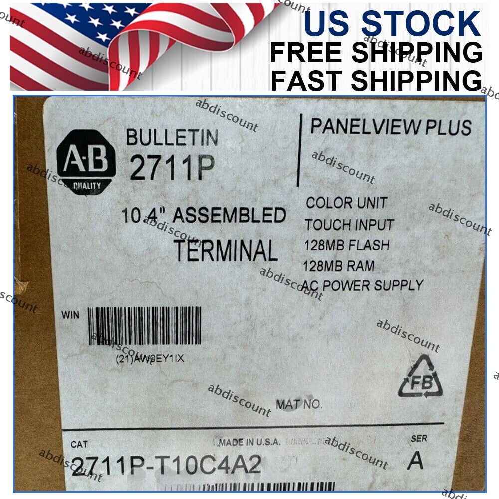 Allen Bradley PanelView Plus 1000 Touch/Color Terminal US AB - ALLEN BRADLEY