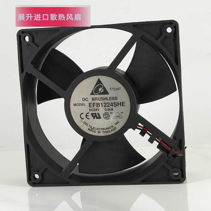 used For EFB1224SHE-T8SB 12038 24V 0.66A CT Inverter Cooling Fan - EFB