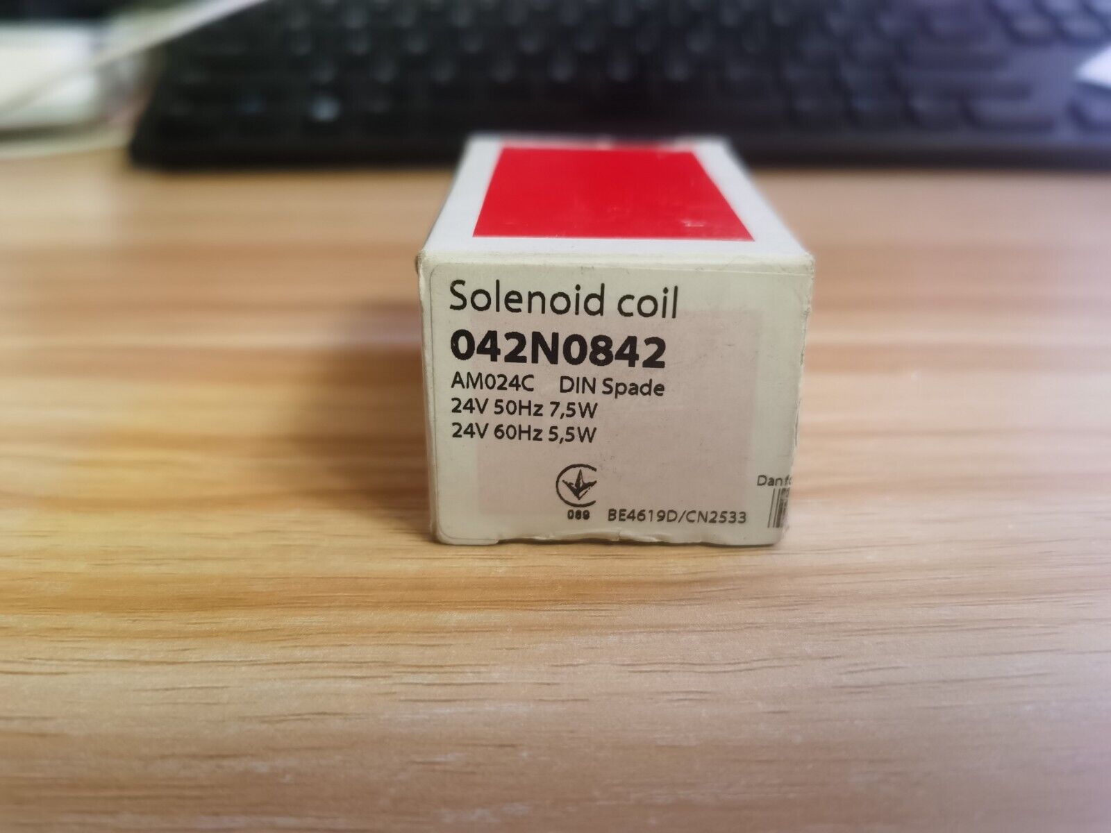 new 1PC Danfoss 042N0842 AM024C Solenoid Valve 24V In Box - DANFOSS