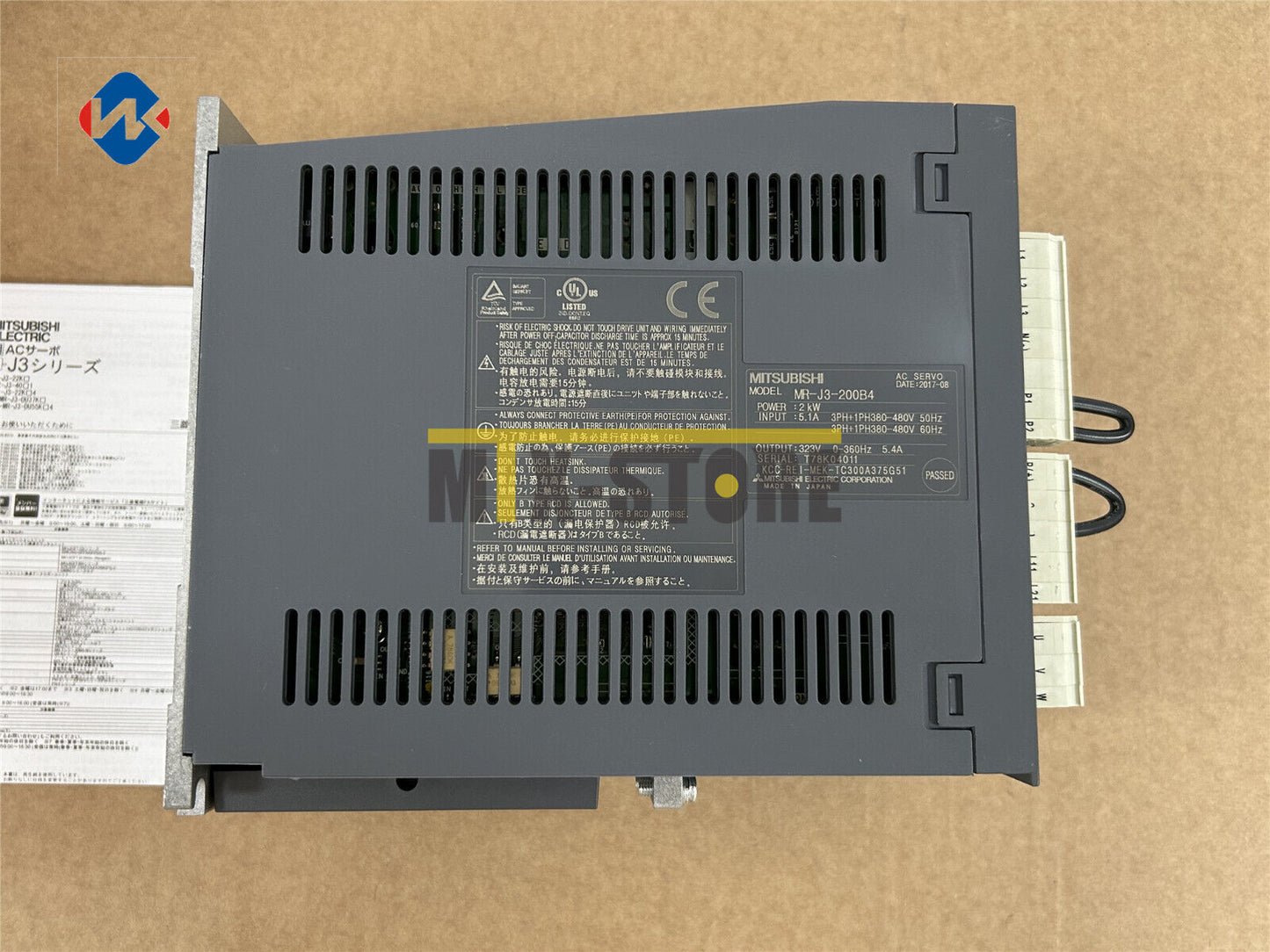 new 1Pcs Mitsubishi MR-J3-200B4 Servo Drive In Box - MITSUBISHI