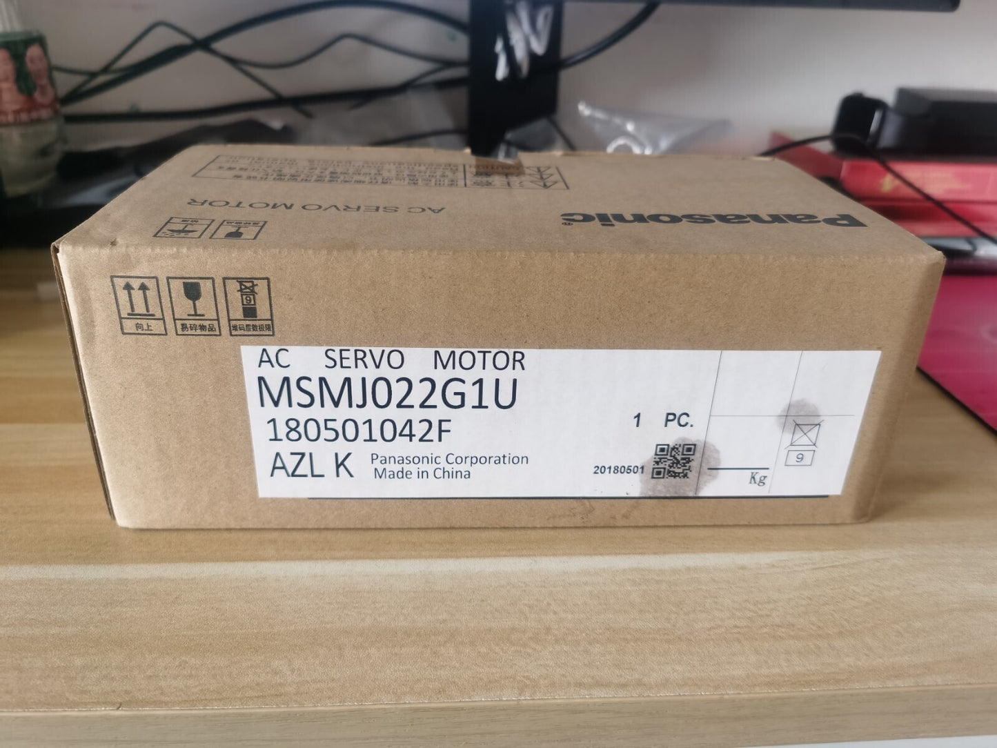 1PC  Panasonic MSMJ022G1U AC Servo Motor In Box