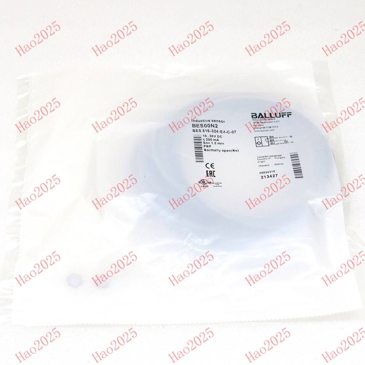 new BALLUFF BES 516-324-E4-C-07 Proximity Sensor - BALLUFF