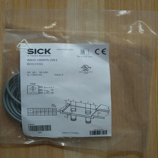 ONE SICK Proximity Switch IM05-0B8PS-ZW1 Fast - ONE SICK