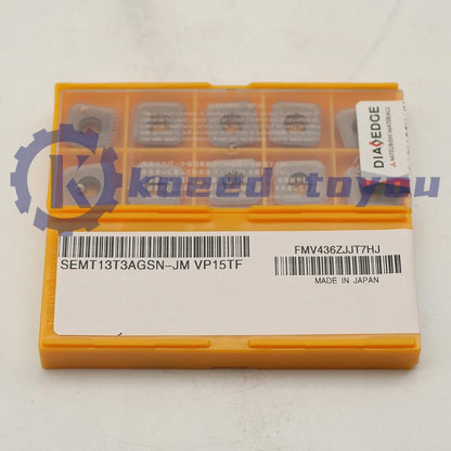 10PCS MITSUBISHI Carbide Inserts SEMT13T3AGSN-JM VP15TF