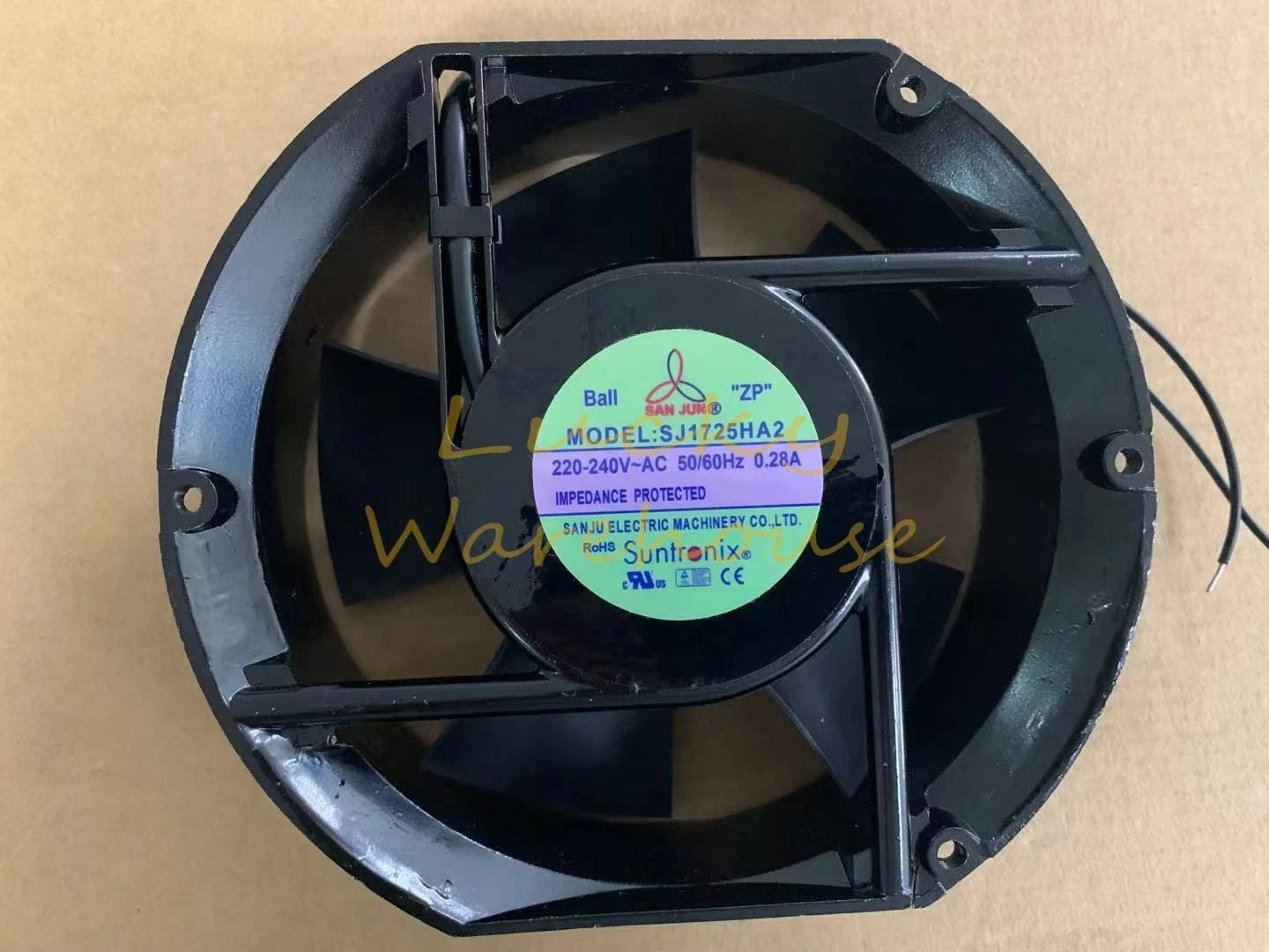 For SUNTRONIX SJ1725HA2 220V-240V~AC 50/60Hz 0.28A Round Fan 170x170x51mm